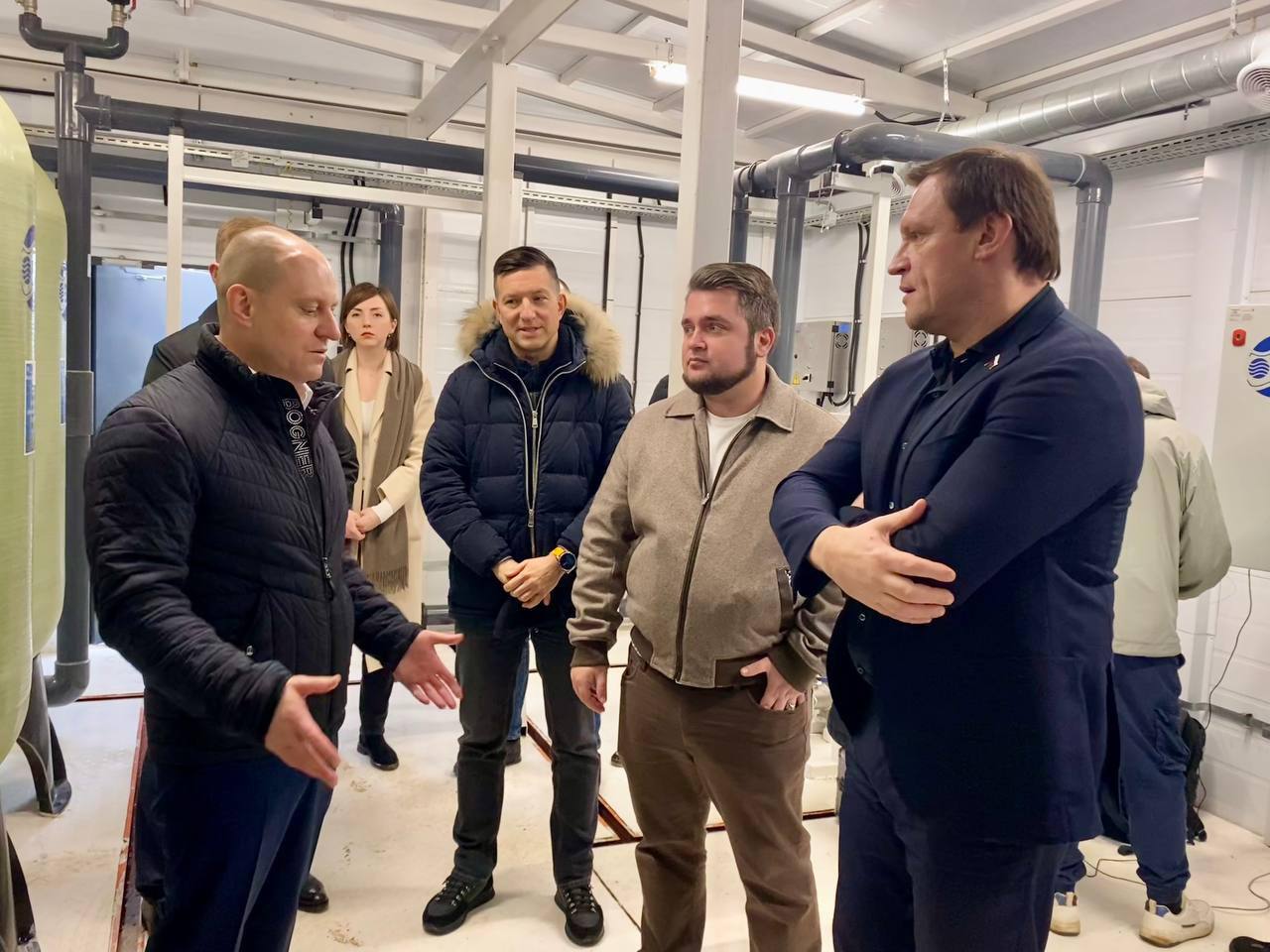 В Пушкинском активно ведутся и работы по реконструкции водозаборных узлов В Пушкинском активно ведутся и работы по реконструкции водозаборных узлов