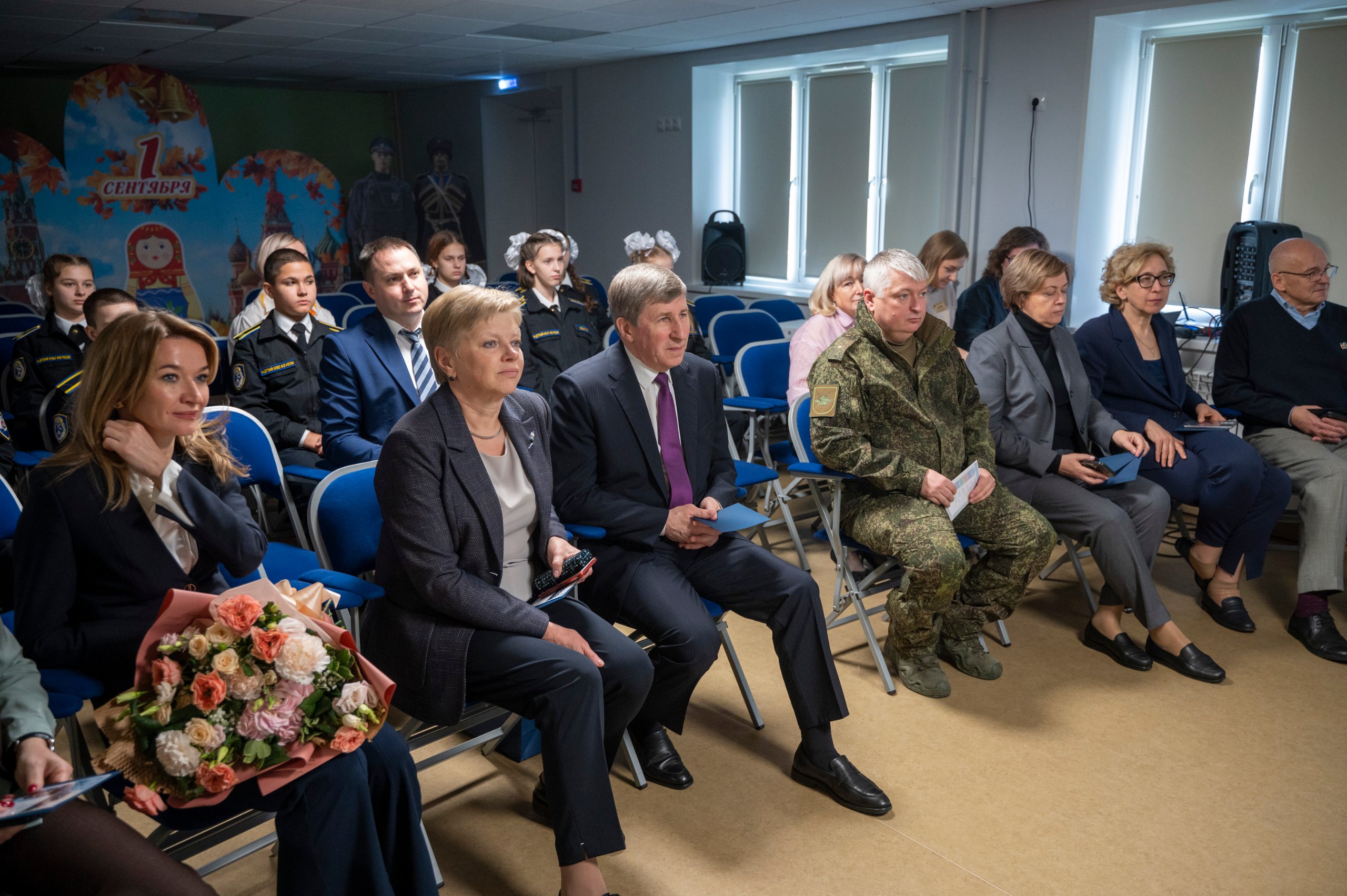 Кадетские классы Ильинской школы в Домодедово встречали представителей ФСО! Кадетские классы Ильинской школы в Домодедово встречали представителей ФСО!