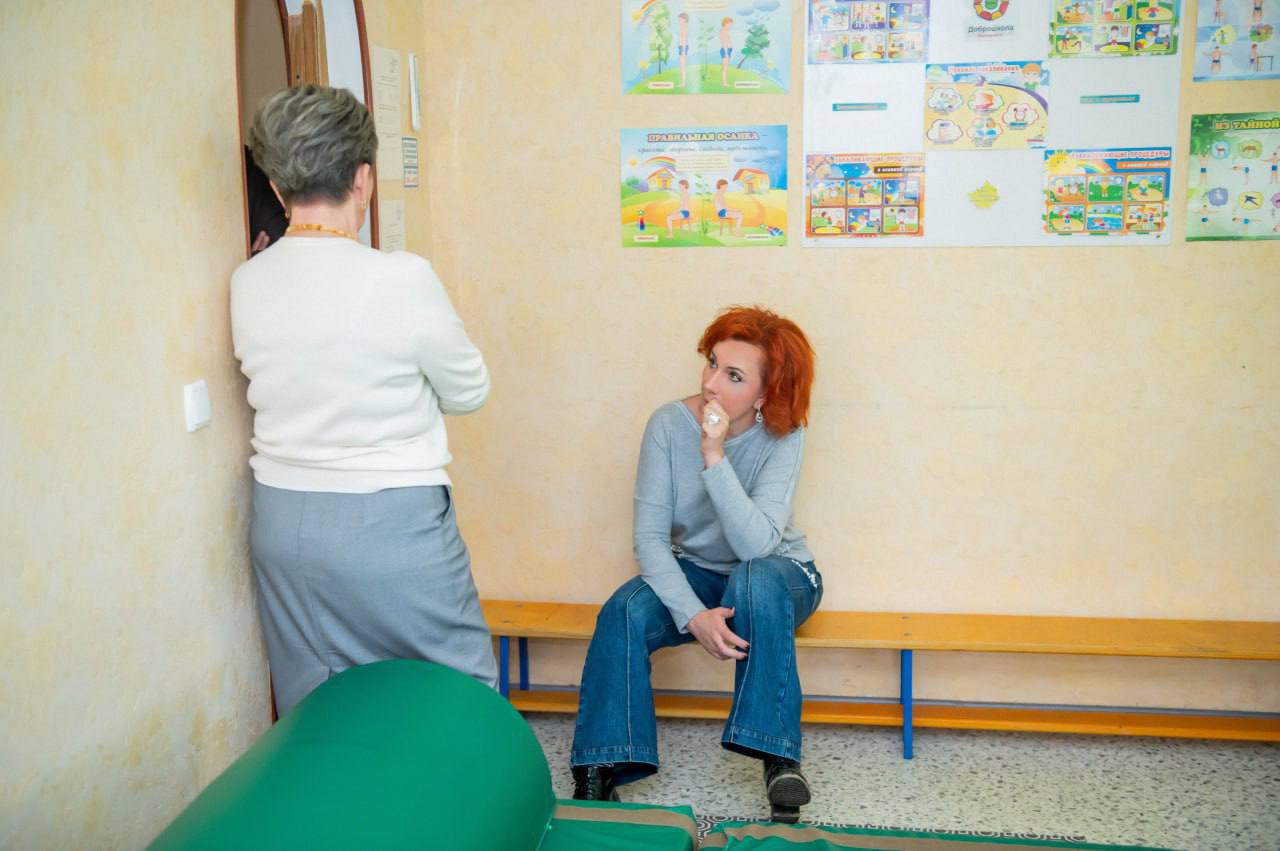 Татьяна Витушева: Следующей точкой рабочего выезда на территории Новопетровского стала школа-интернат для обучающихся с ограниченными возможностями здоровья Татьяна Витушева: Следующей точкой рабочего выезда на территории Новопетровского стала школа-интернат для обучающихся с ограниченными возможностями здоровья