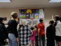 Наши новости. Выставка детских рисунков " Цветы и порох" прошла в с. Молоди м.о. Чехов