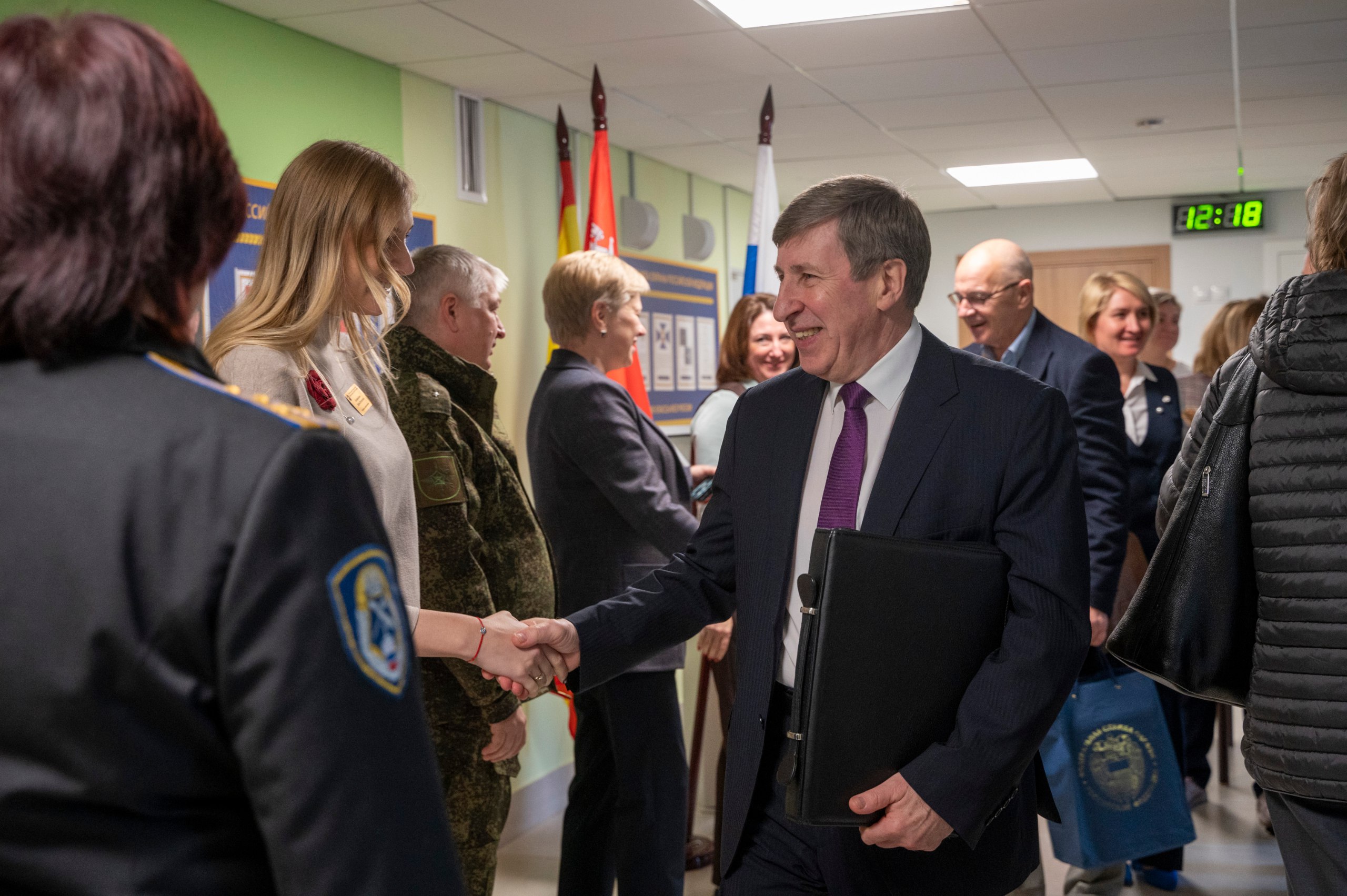 Кадетские классы Ильинской школы в Домодедово встречали представителей ФСО! Кадетские классы Ильинской школы в Домодедово встречали представителей ФСО!