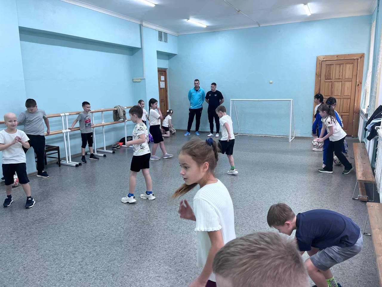 Спортивная школа «Талант» провела увлекательный урок для учеников 2-а класса Спортивная школа «Талант» провела увлекательный урок для учеников 2-а класса