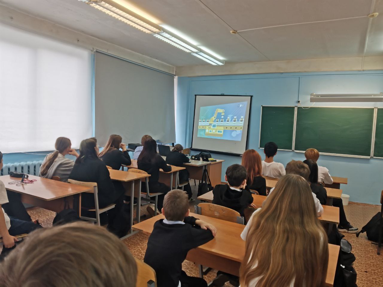 Россия - мои горизонты. 6 ноября в нашей школе состоялось занятие профориентационного курса «Россия — мои горизонты»
