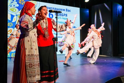 Фестиваль «Дружбы народов», организованный Общественной палатой округа, прошел в Мытищах