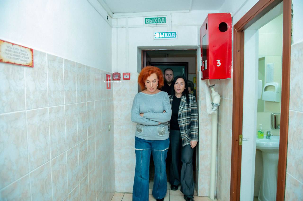 Татьяна Витушева: Следующей точкой рабочего выезда на территории Новопетровского стала школа-интернат для обучающихся с ограниченными возможностями здоровья Татьяна Витушева: Следующей точкой рабочего выезда на территории Новопетровского стала школа-интернат для обучающихся с ограниченными возможностями здоровья