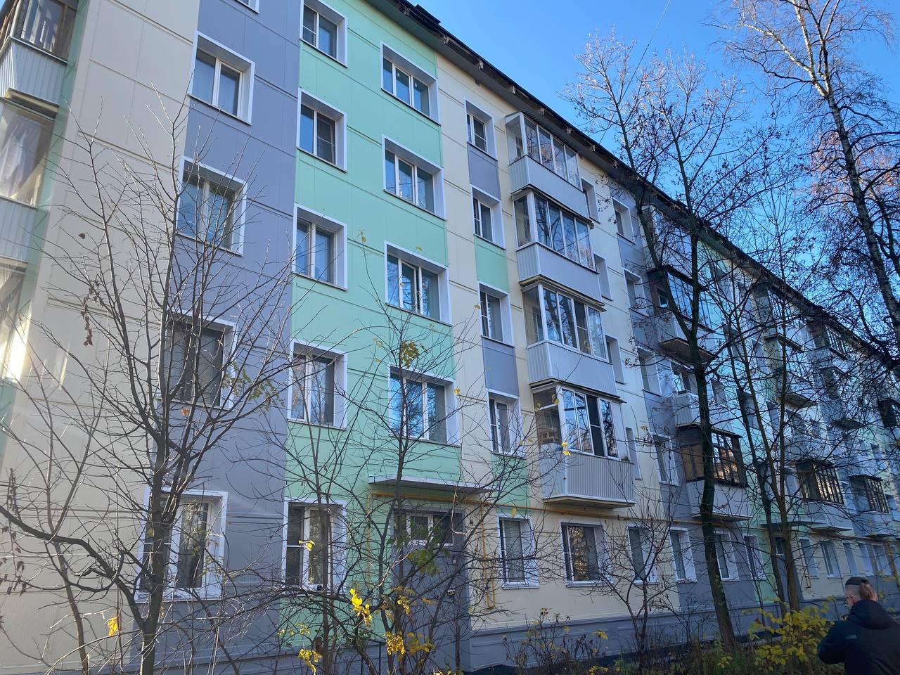 Новые утепленные фасады появятся у 38 домов Королёва