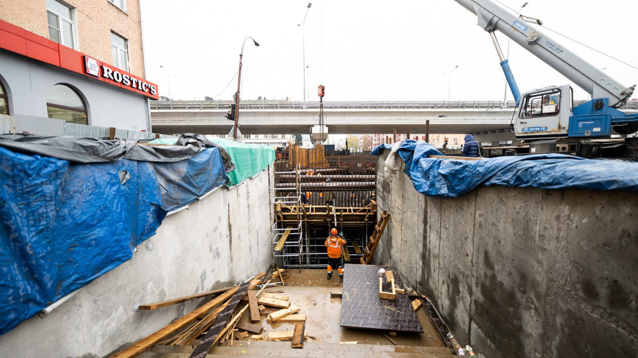 Подземный переход на улице Красной в Люберцах откроют до конца 2025 года Подземный переход на улице Красной в Люберцах откроют до конца 2025 года