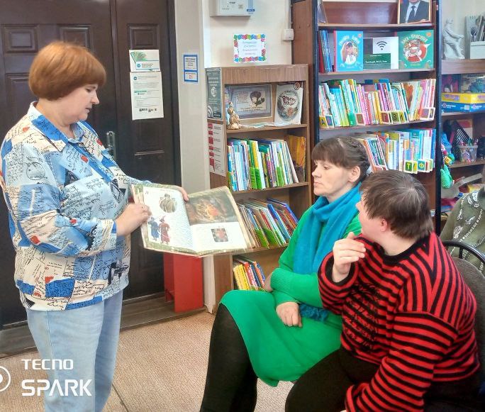 Медиапрезентация в Троицкой библиотеке муниципального округа Чехов