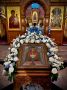 Сегодня в Люберцы был принесён святой список иконы Божией Матери «Неупиваемая Чаша» из Владычнего монастыря Серпухова