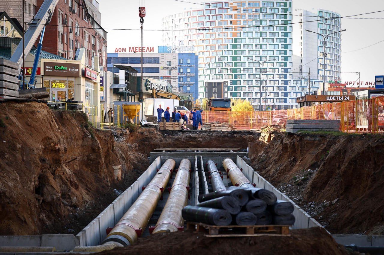 Игорь Трифонов: Приступили к капитальному ремонту линии закольцовки между котельными «Новые Подлипки» и «Самаровка» Игорь Трифонов: Приступили к капитальному ремонту линии закольцовки между котельными «Новые Подлипки» и «Самаровка»