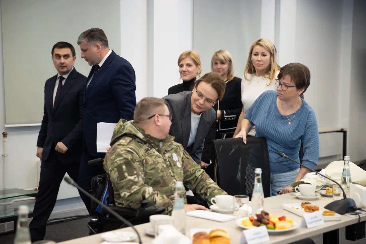 Анна Цивилева: На открытии муниципального отдела фонда «Защитники Отечества» в Реутове встретилась с ветеранами СВО и их семьями Анна Цивилева: На открытии муниципального отдела фонда «Защитники Отечества» в Реутове встретилась с ветеранами СВО и их семьями