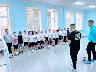 Спортивная школа «Талант» провела увлекательный урок для учеников 2-а класса