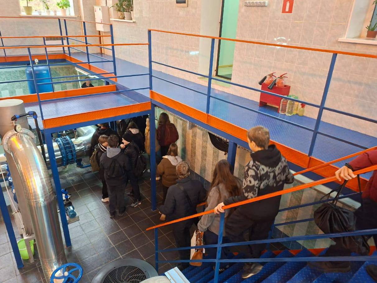 Как в Подольск приходит чистая вода узнали школьники на экскурсии на водозаборный узел «Центральный» Как в Подольск приходит чистая вода узнали школьники на экскурсии на водозаборный узел «Центральный»