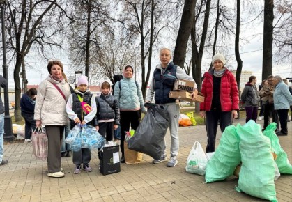 Подольск отправил на переработку более 120 мешков вторсырья