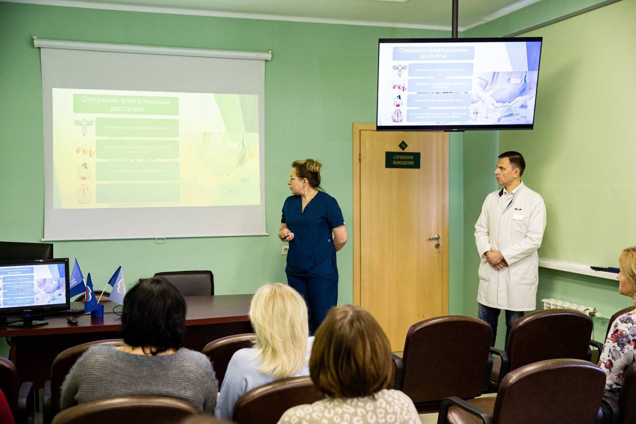 Новый формат сотрудничества: на Дне открытых дверей в Подольском роддоме собрали акушеров-гинекологов из семи женских консультаций округа Новый формат сотрудничества: на Дне открытых дверей в Подольском роддоме собрали акушеров-гинекологов из семи женских консультаций округа