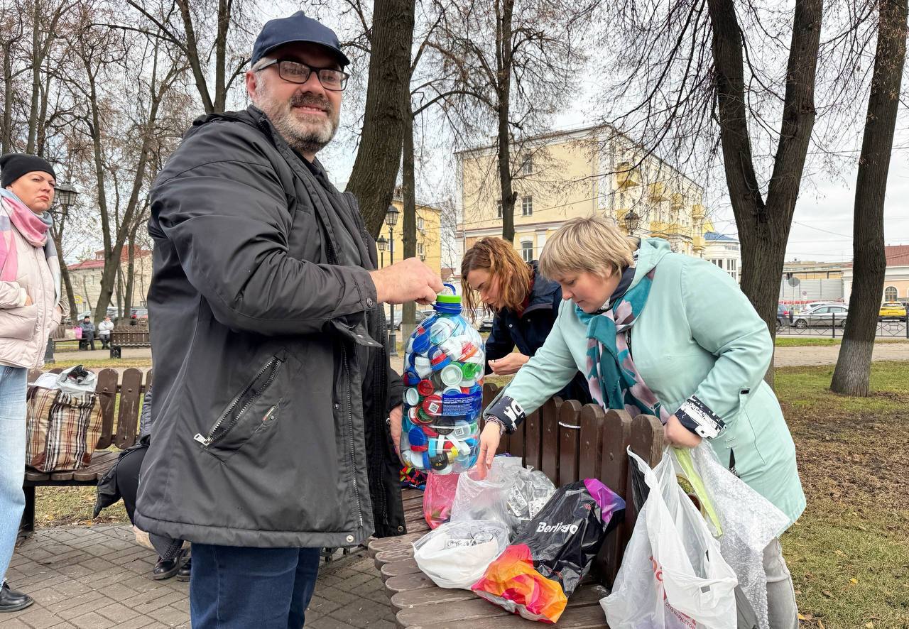 Подольск отправил на переработку более 120 мешков вторсырья Подольск отправил на переработку более 120 мешков вторсырья