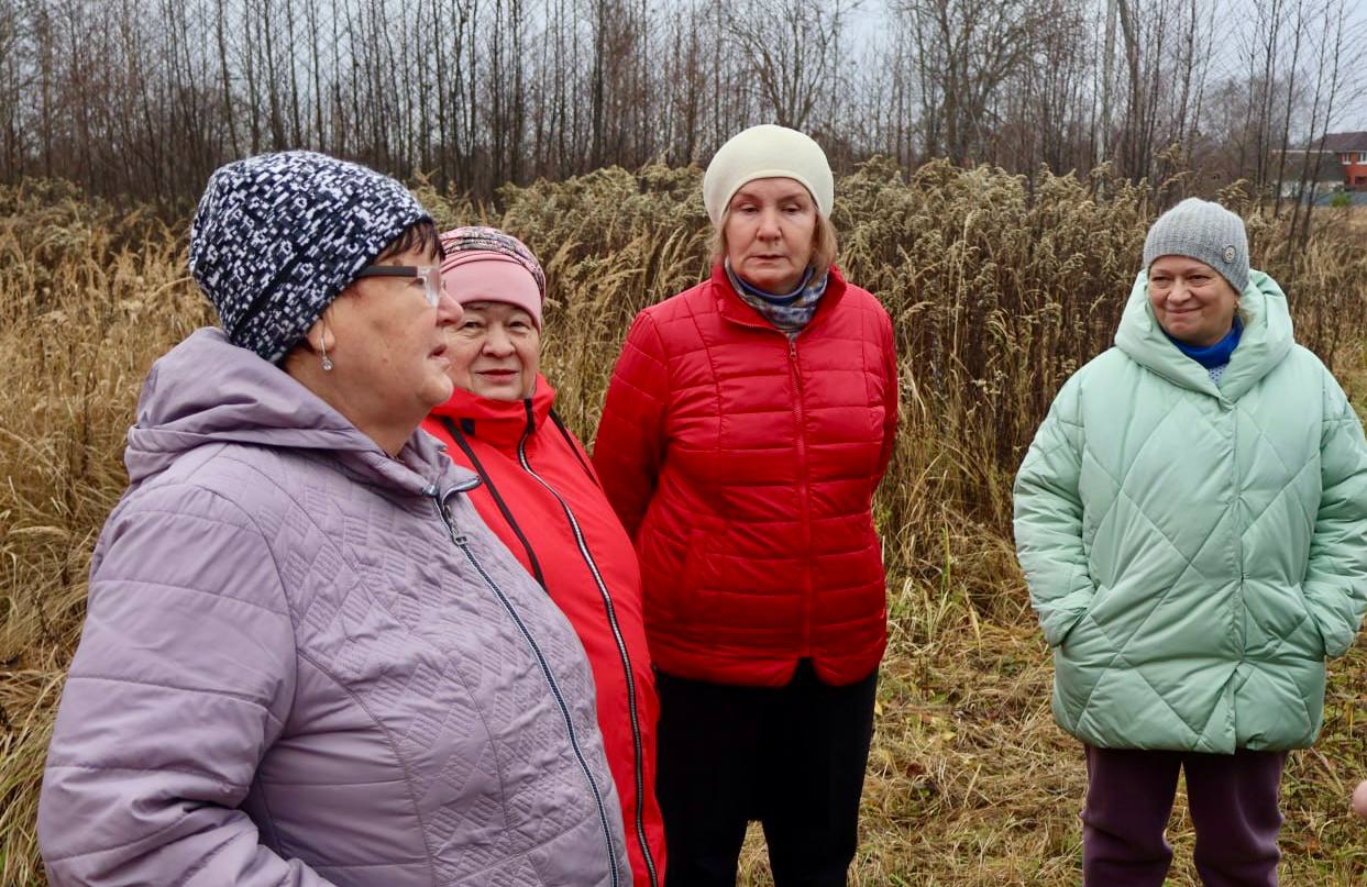 Глава городского округа Ступино, секретарь местного отделения партии «Единая Россия» Сергей Мужальских встретился с жителями сел Большое Алексеевское и Авдотьино