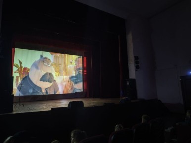 Наши новости. В ДК "Родник" м.о. Чехов прошел кинопоказ для всей семьи