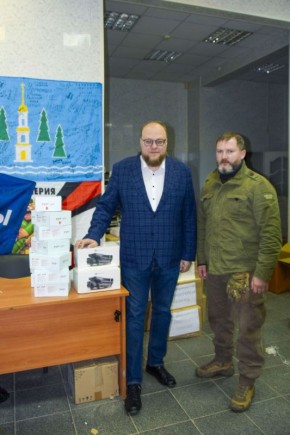 Предприниматель из Раменского помогает российским военнослужащим