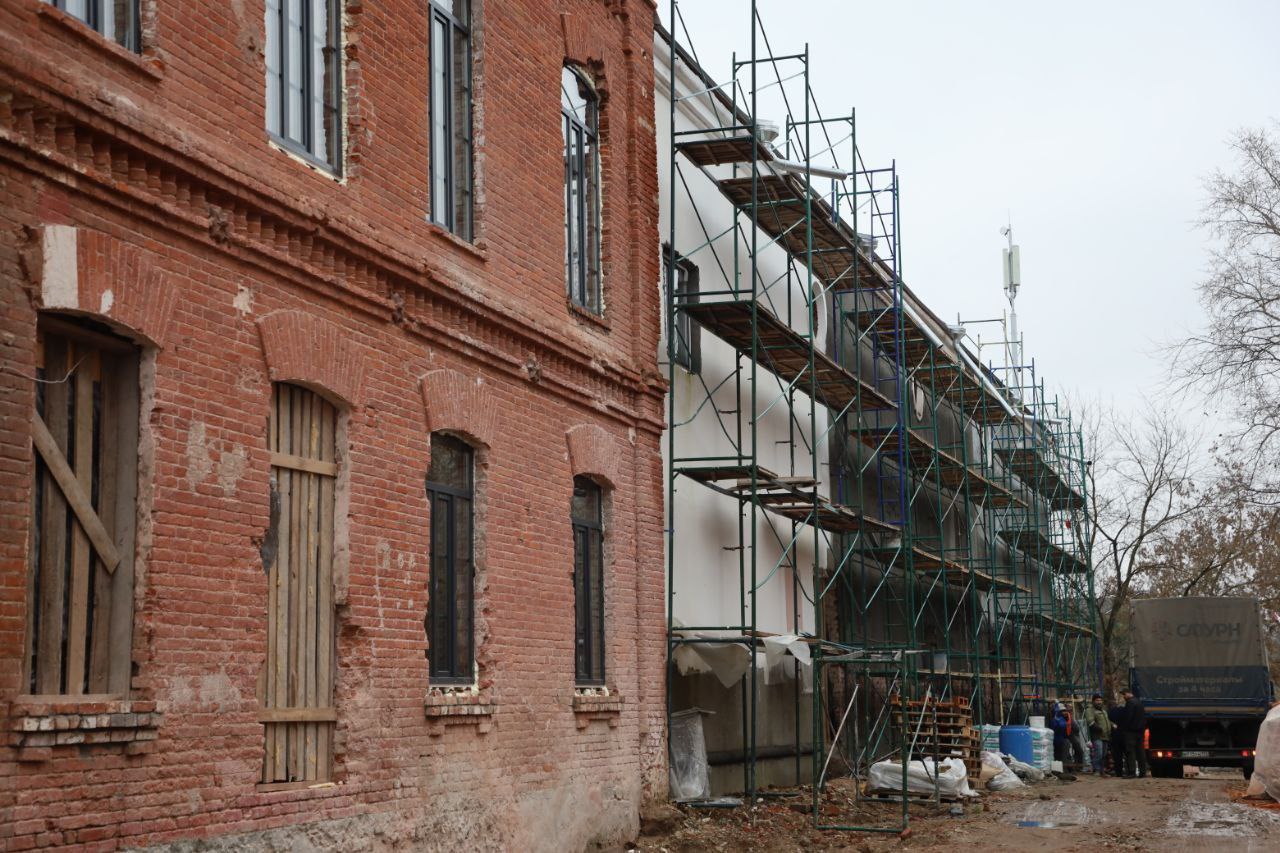 Преображаем "Исток": ход реставрации Дворца культуры в Серпухове Преображаем "Исток": ход реставрации Дворца культуры в Серпухове