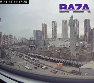 Десятки автомобилей повреждены из-за обрушения «Снежкома» в Подмосковье