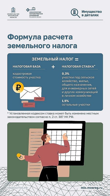 Как рассчитать сумму земельного налога Как рассчитать сумму земельного налога