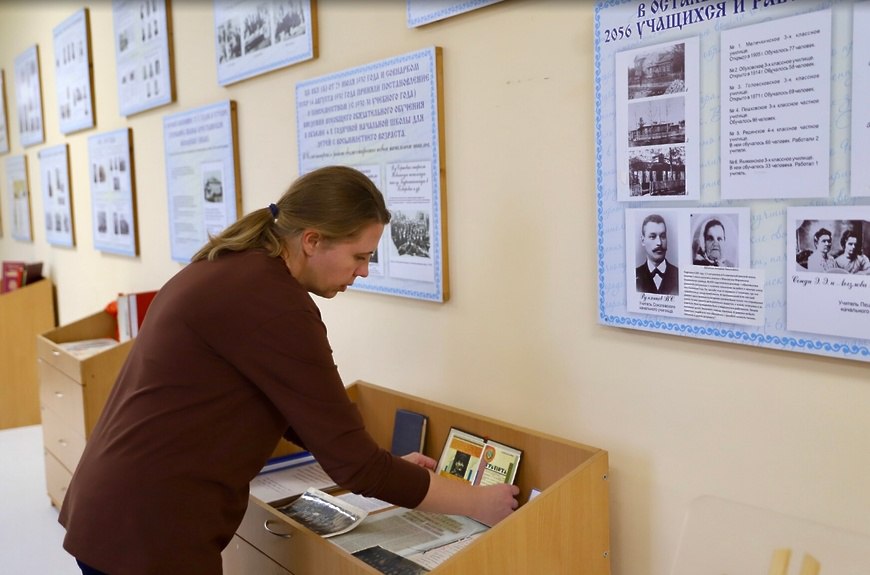 В новом корпусе школы №4 открылся Музей народного образования!