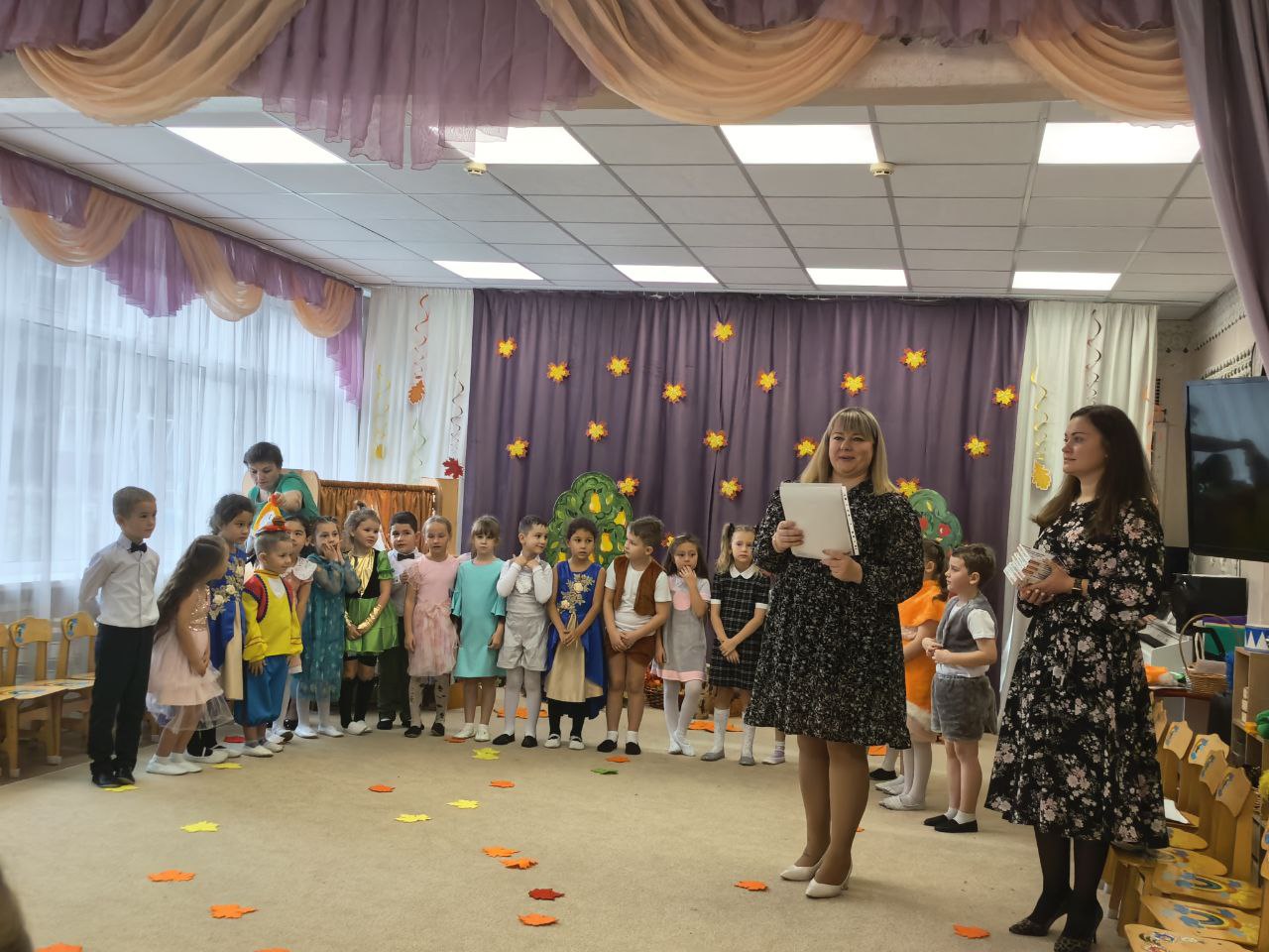 Праздник "Золотая Осень" в нашем детском саду! Праздник "Золотая Осень" в нашем детском саду!