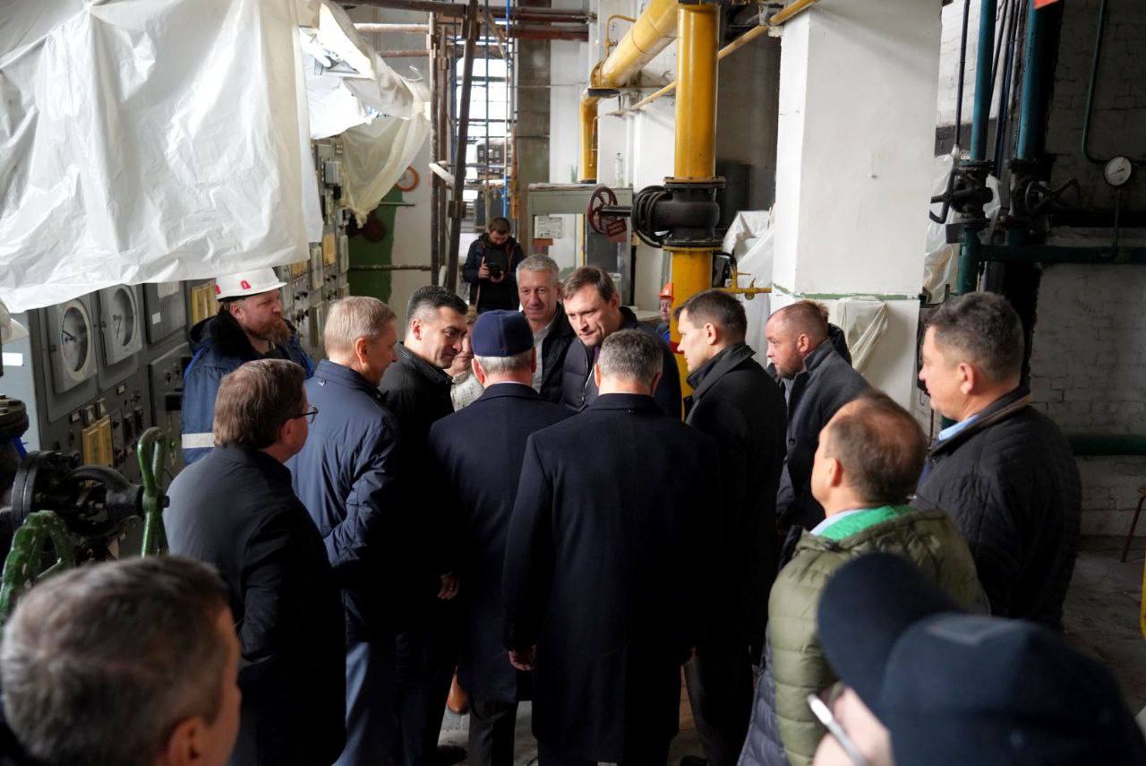 Рабочий день начали сегодня вместе с членом правления «Газпрома» Владимиром Марковым в Сергиевом Посаде Рабочий день начали сегодня вместе с членом правления «Газпрома» Владимиром Марковым в Сергиевом Посаде