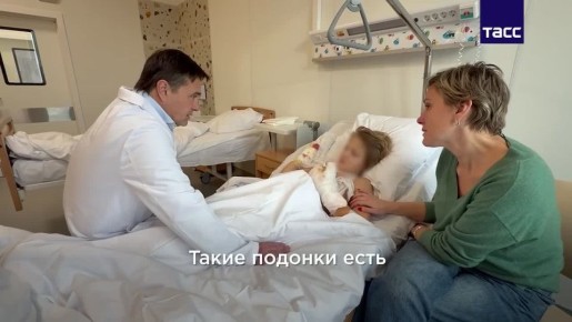 Кадры из больницы, где находится ребенок, пострадавший при взрыве в Красногорске