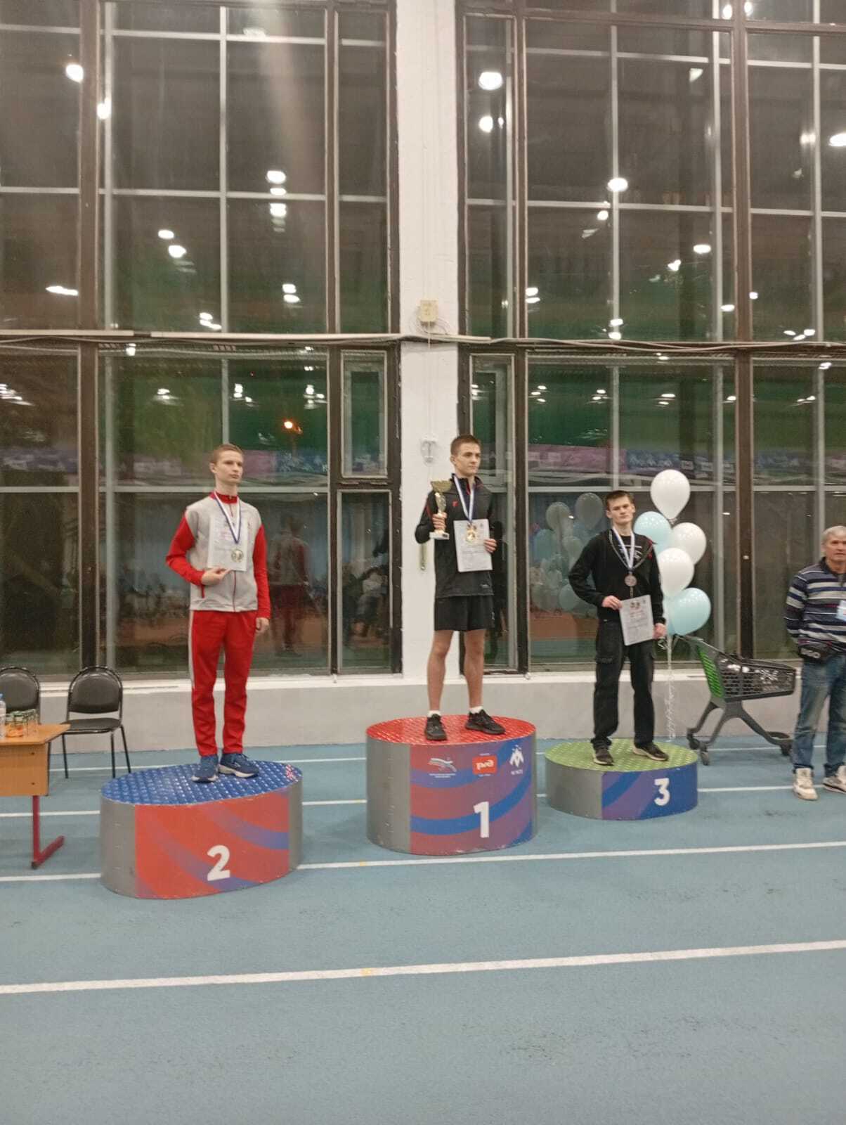 БРОНЗОВАЯ МЕДАЛЬ ПО ЛГКОЙ АТЛЕТИКЕ У НАШЕГО СПОРТСМЕНА