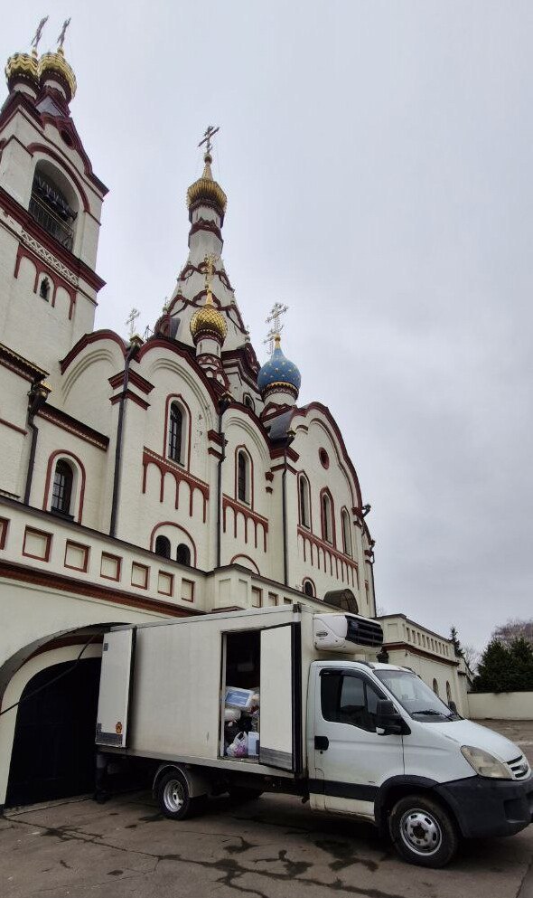 Прихожане храмов Долгопрудного собрали три тонны гуманитарной помощи для бойцов СВО