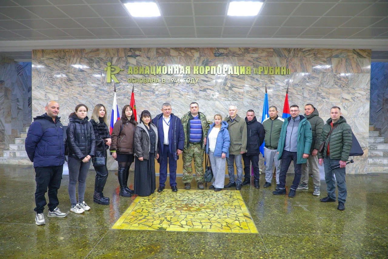 Участники СВО познакомились с деятельностью авиакорпорации «Рубин» в Балашихе