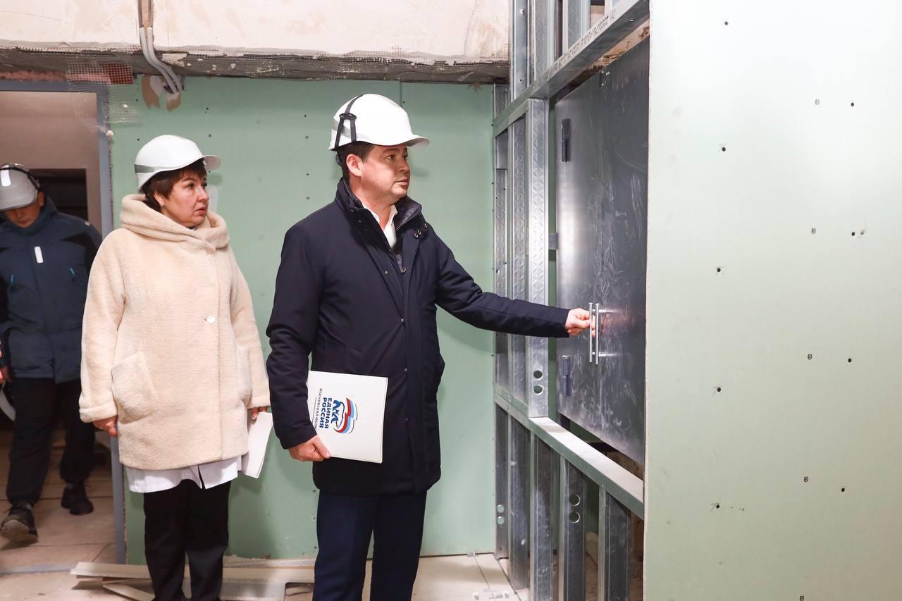 Глава Раменского округа оценил степень готовности терапевтического корпуса больницы Глава Раменского округа оценил степень готовности терапевтического корпуса больницы