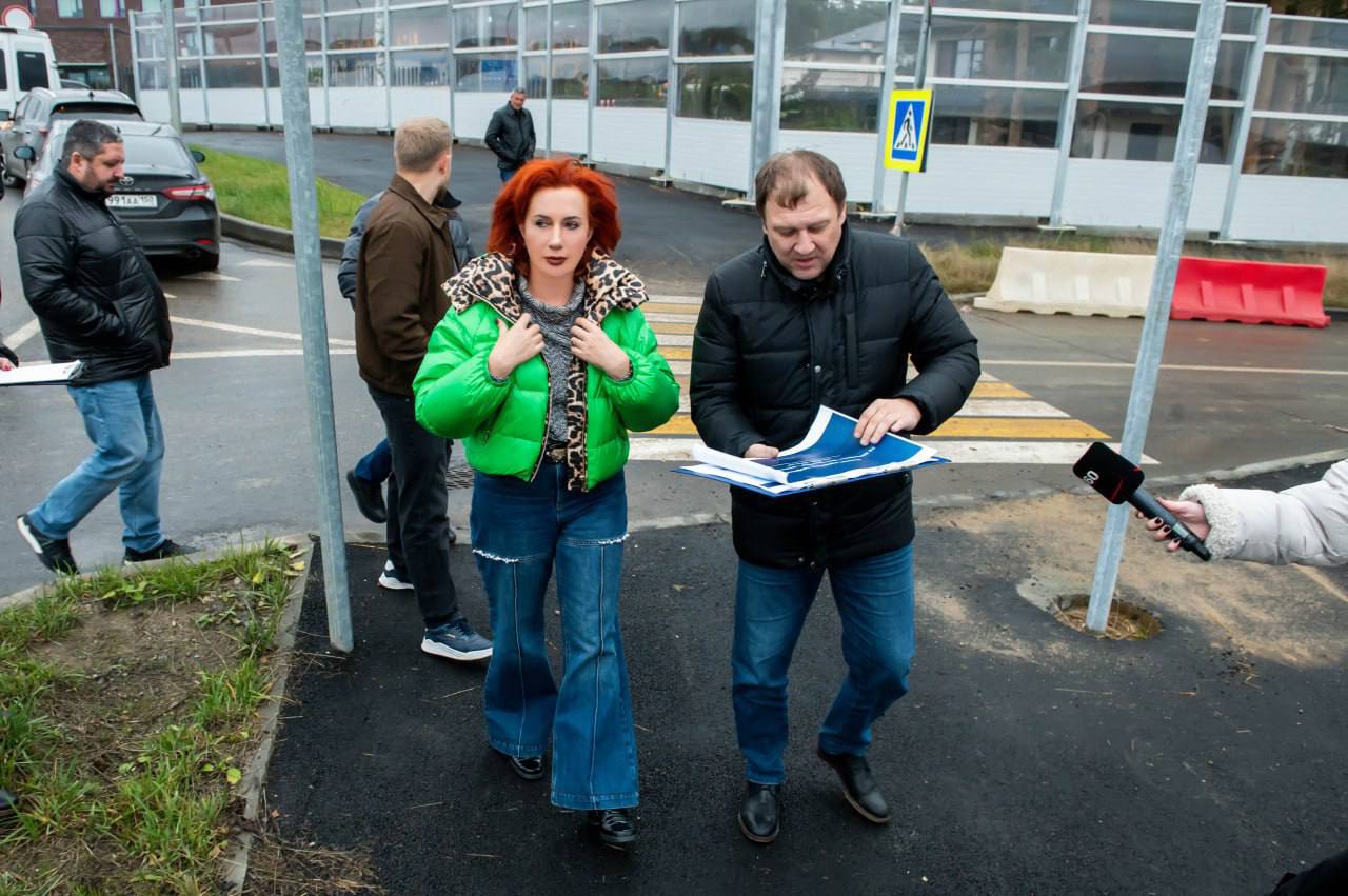 Татьяна Витушева: Новая дорога в Павловской Слободе доказала свою эффективность! Татьяна Витушева: Новая дорога в Павловской Слободе доказала свою эффективность!