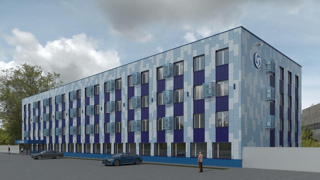 В Щёлкове обновляют фасад завода «ЭНА»