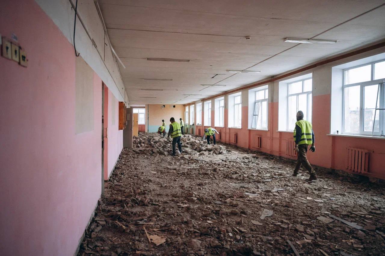 Школу № 27 в селе Трубино тоже ждут большие перемены! Школу № 27 в селе Трубино тоже ждут большие перемены!