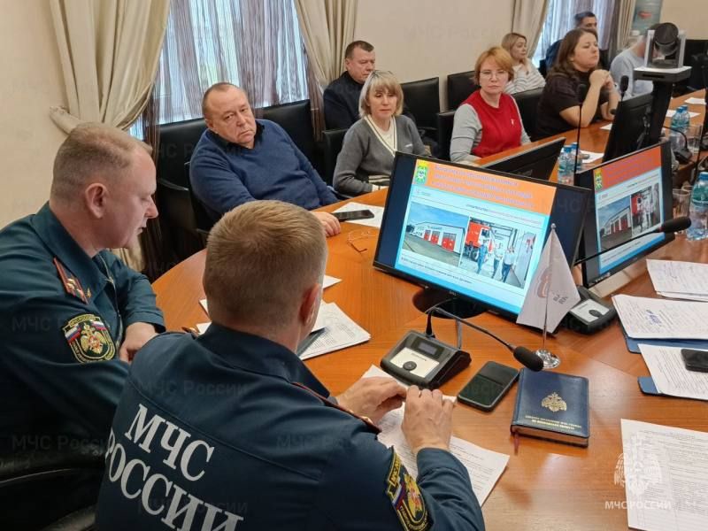 В Ленинском городском округе обсудили вопросы обеспечения пожарной безопасности