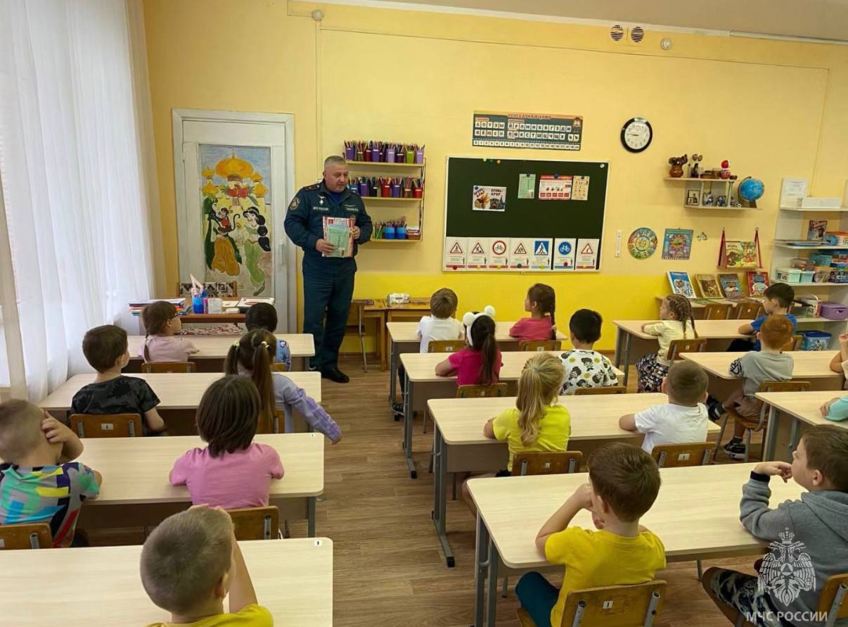 В Шатуре проведены занятия по пожарной безопасности с детьми