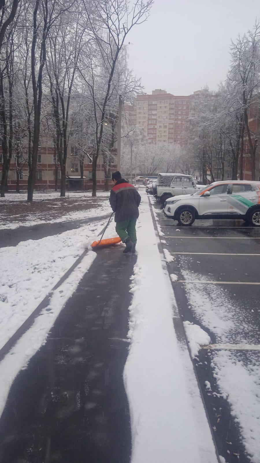 Первый снег взят под контроль! Первый снег взят под контроль!