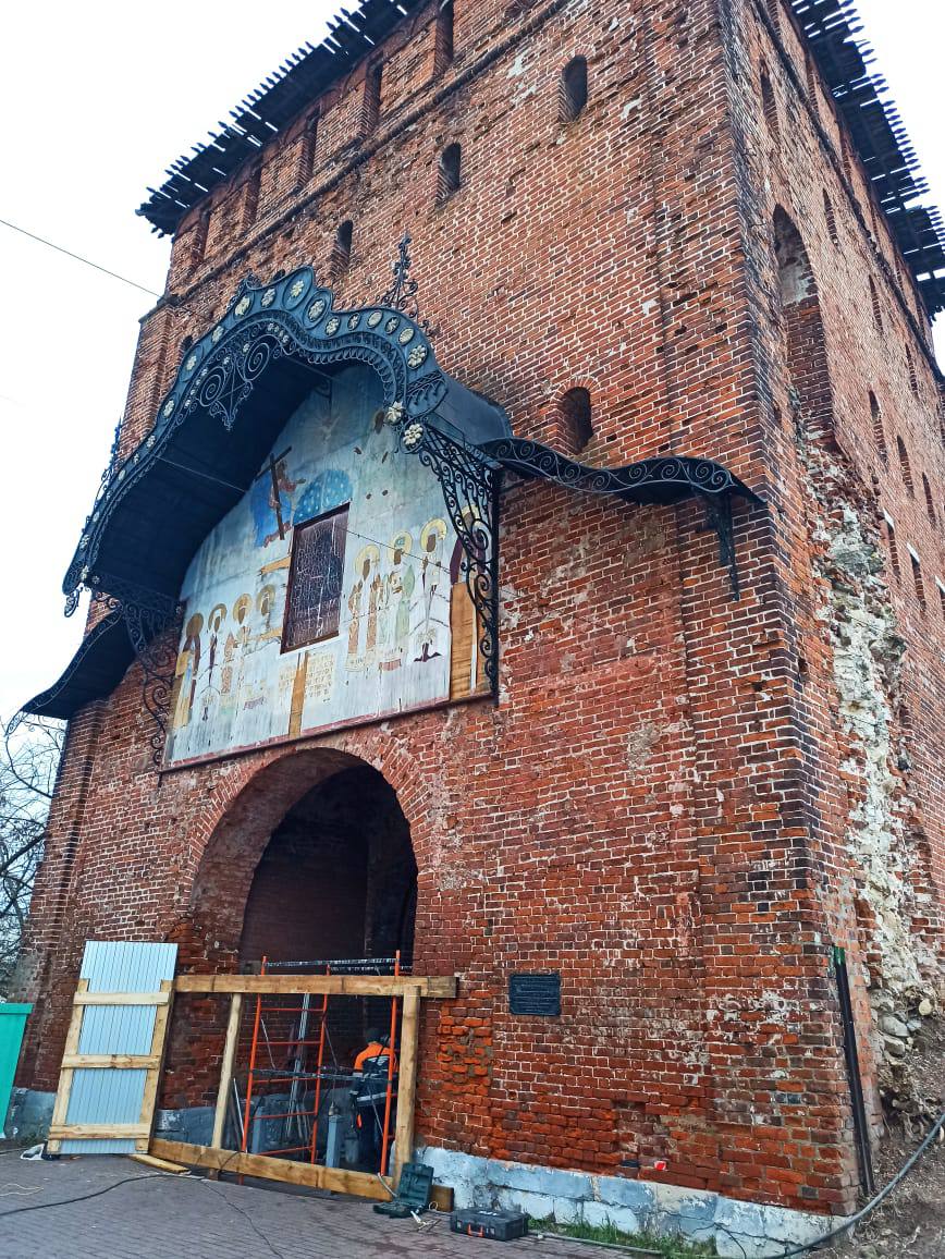 Пятницкие ворота Коломенского кремля снова откроются для жителей и гостей города в первых числах декабря