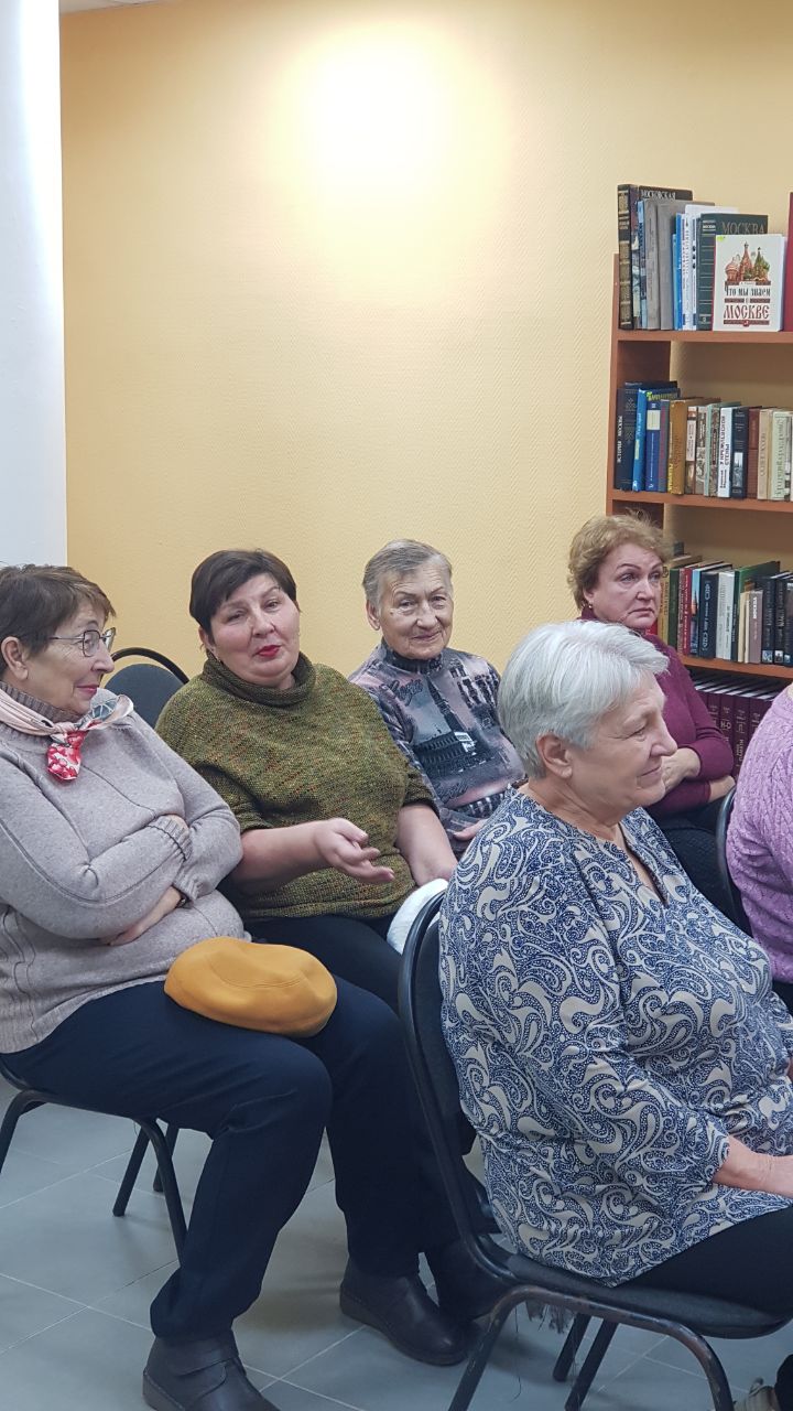 Столбовские долголеты погрузились в мир поэзии Столбовские долголеты погрузились в мир поэзии