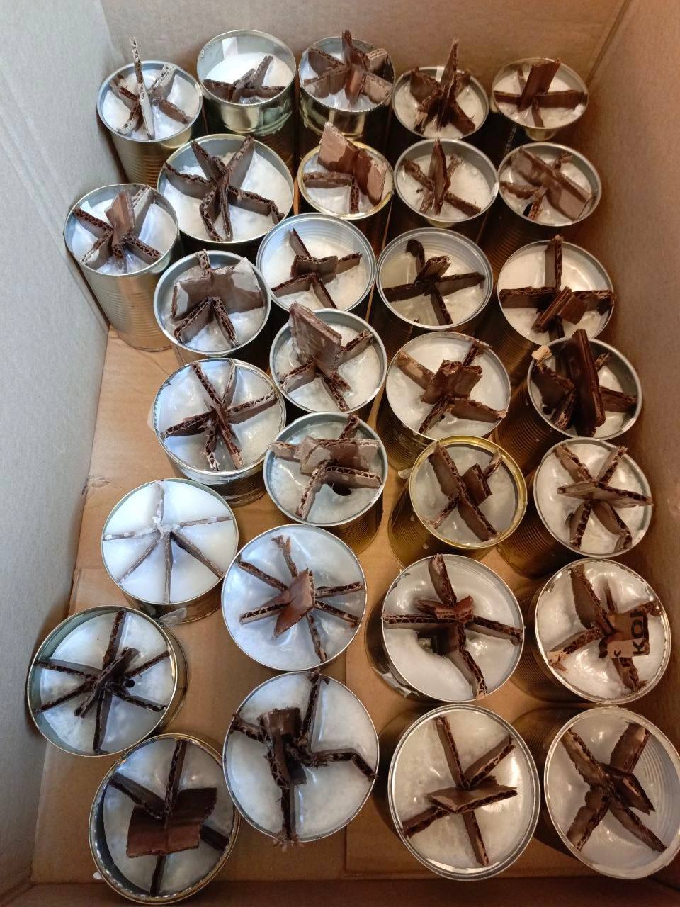 В рамках патриотического воспитания ученики МБОУ Любучанской СОШ м. о. Чехов продолжают изготовлять окопные свечи — простого, но важного средства для обогрева и освещения в полевых условиях В рамках патриотического воспитания ученики МБОУ Любучанской СОШ м. о. Чехов продолжают изготовлять окопные свечи — простого, но важного средства для обогрева и освещения в полевых условиях