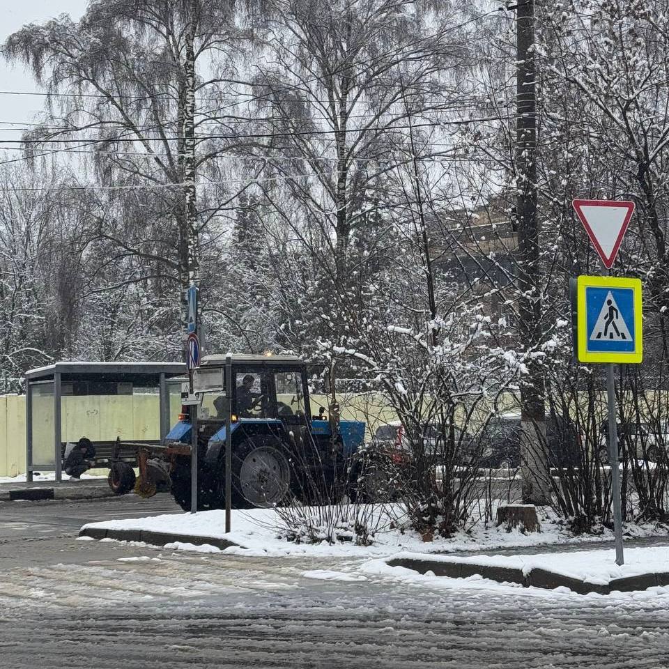 Как и прогнозировали синоптики: этой ночью выпал первый снег