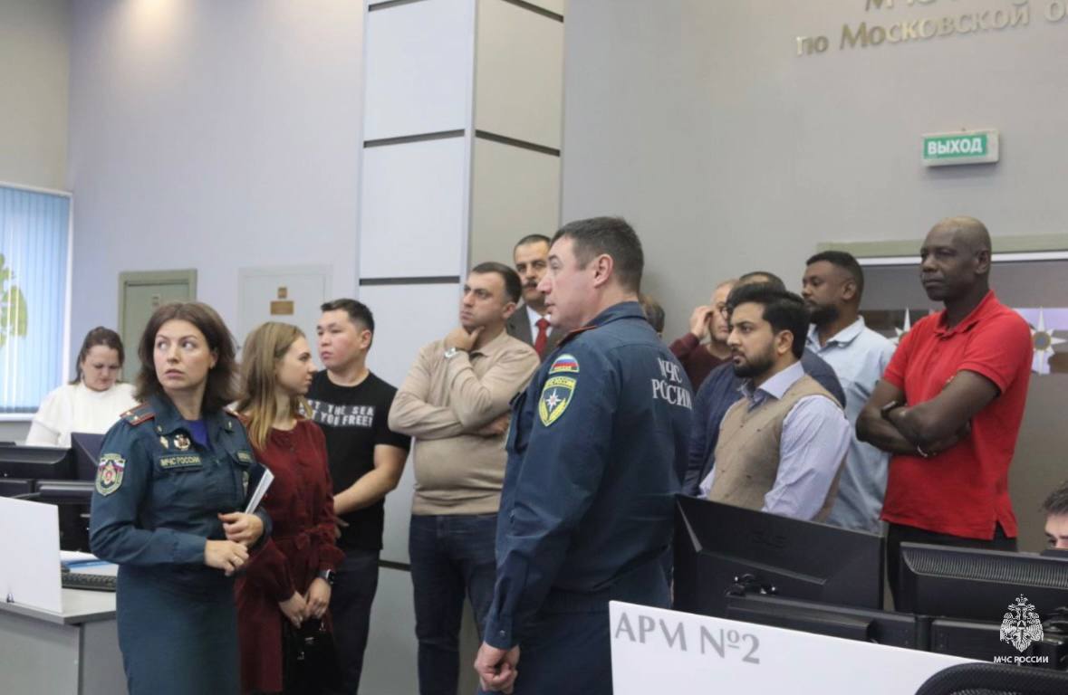 В Главном управлении МЧС России по Московской области прошло практическое занятие для международных специалистов В Главном управлении МЧС России по Московской области прошло практическое занятие для международных специалистов
