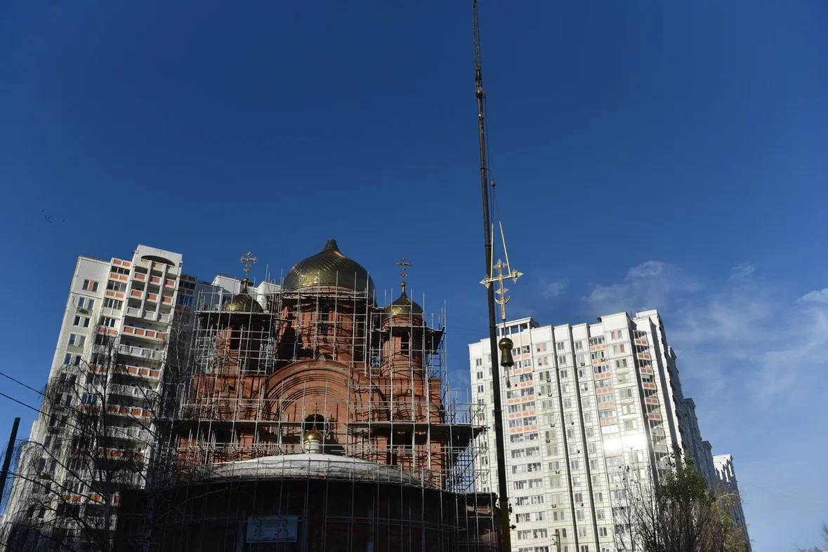 Сергей Юров: Важный этап строительства Кирилло-Мефодиевского храма Сергей Юров: Важный этап строительства Кирилло-Мефодиевского храма