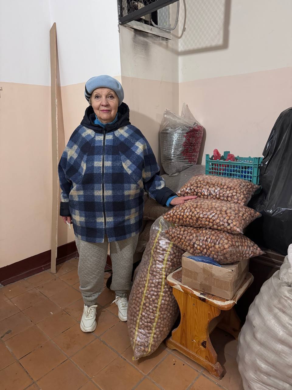 В парке на Молодёжной в Долгопрудном белкам приготовили орехи на зиму