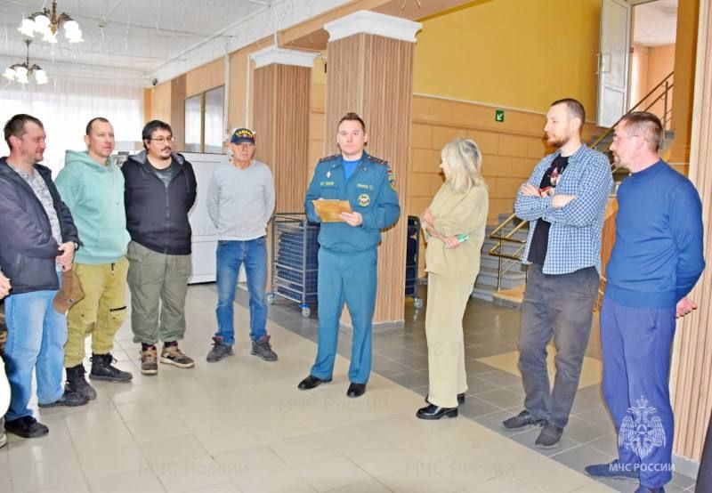 В Егорьевске проведен противопожарный инструктаж с работниками МУК «ЦКиД «Пегас»