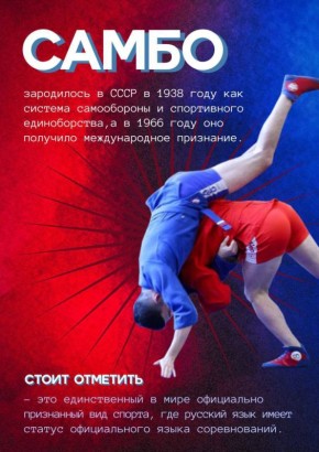 Самбо - это гордость национального спорта, а не просто единоборство