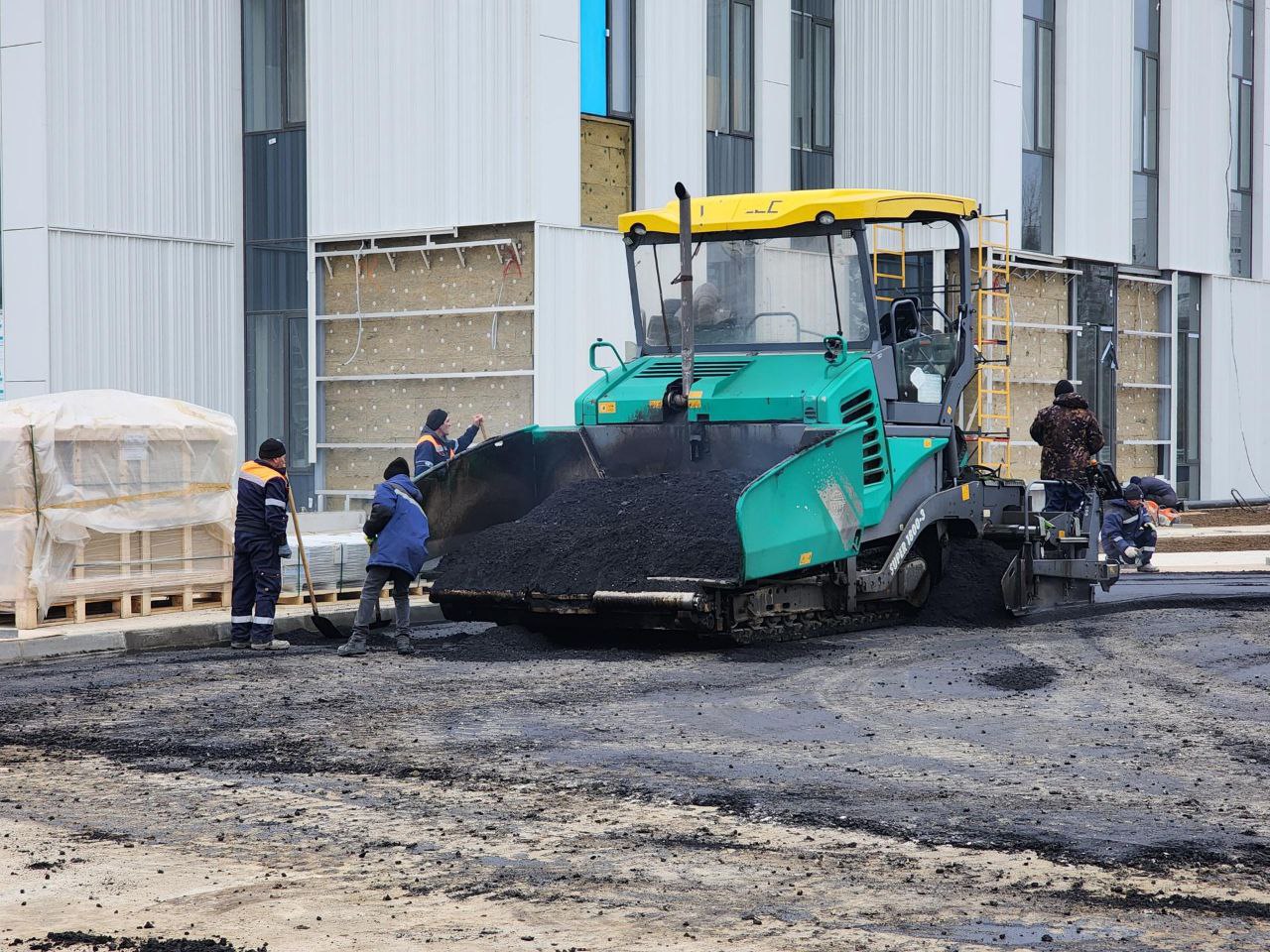 В Заречье завершается строительство новой поликлиники на 500 посещений в смену В Заречье завершается строительство новой поликлиники на 500 посещений в смену